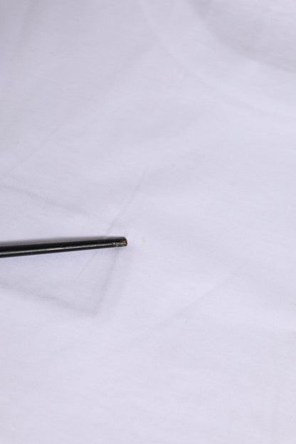 Dolce &amp; Gabbana – Weißes T-Shirt mit Rundhalsausschnitt und kurzen Ärmeln und Logo