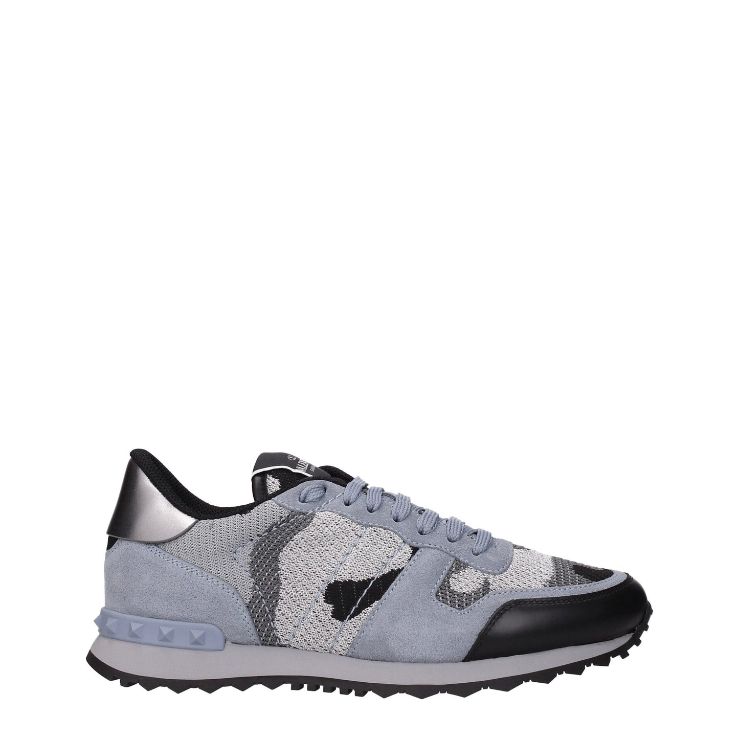 Valentino Garavani – Sportliche Sneakers aus grauem Stoff