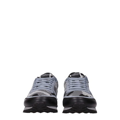 Valentino Garavani – Sportliche Sneakers aus grauem Stoff