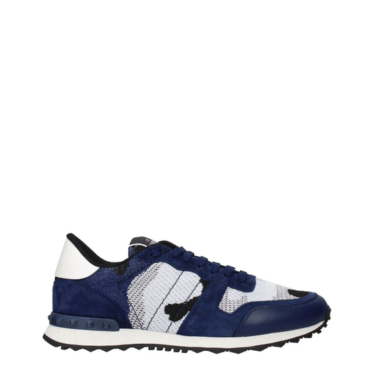 Valentino Garavani – Sportliche Sneakers aus grauem Stoff
