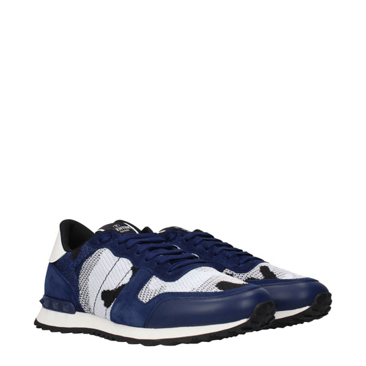 Valentino Garavani – Sportliche Sneakers aus grauem Stoff