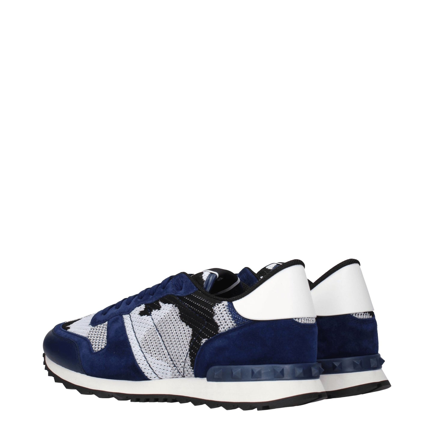 Valentino Garavani – Sportliche Sneakers aus grauem Stoff