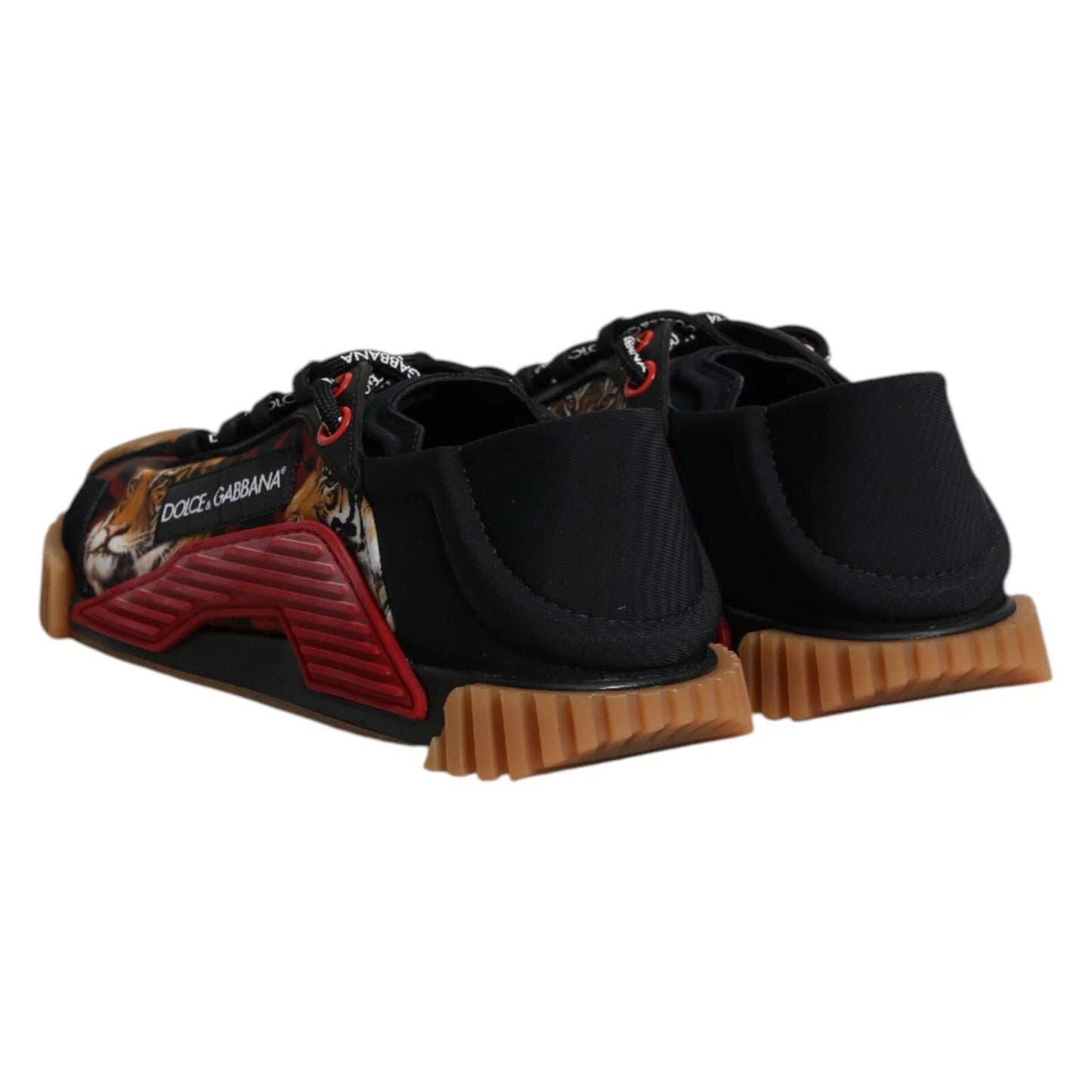 Dolce &amp; Gabbana – Schwarze Low-Top-NS1-Sneaker mit Logo für Herren