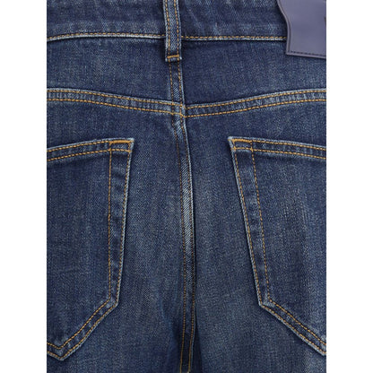 PT Torino Blaue Baumwoll-Jeans mit schmalem Schnitt