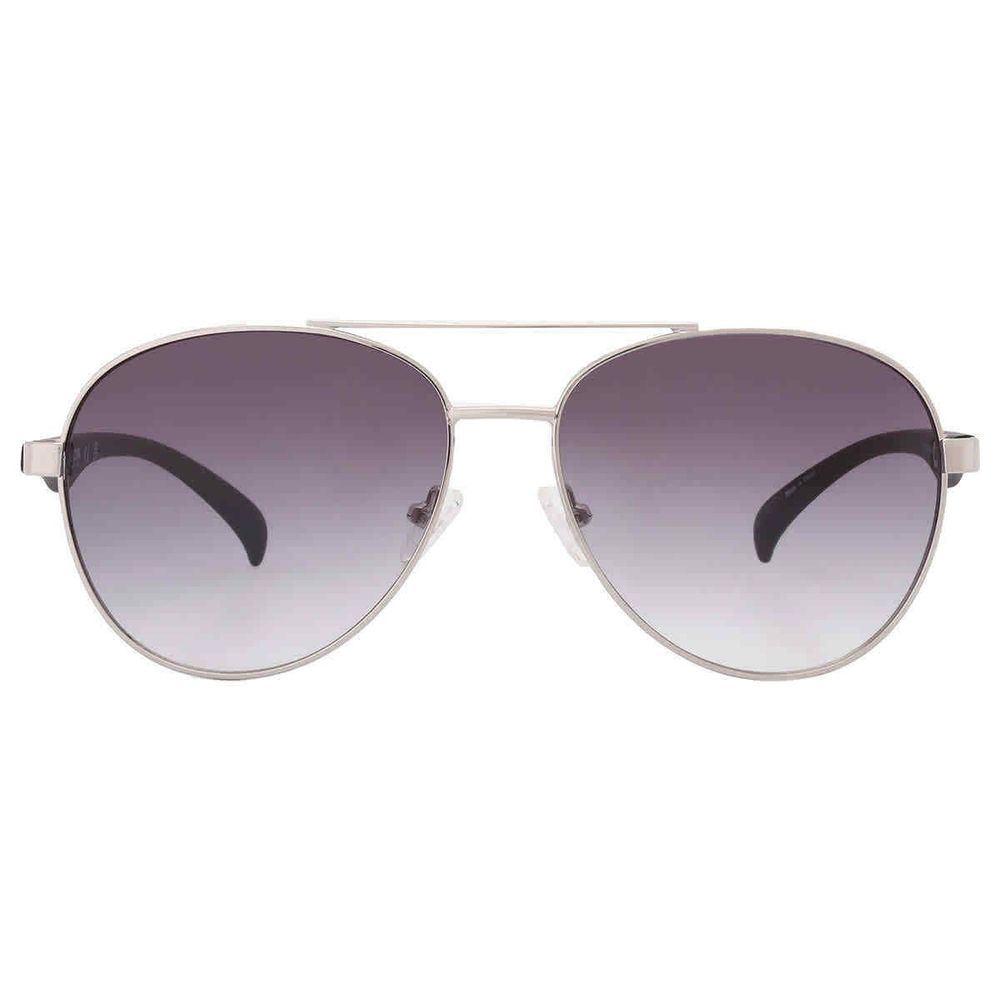 Kenneth Cole Sonnenbrille aus grauem Metall