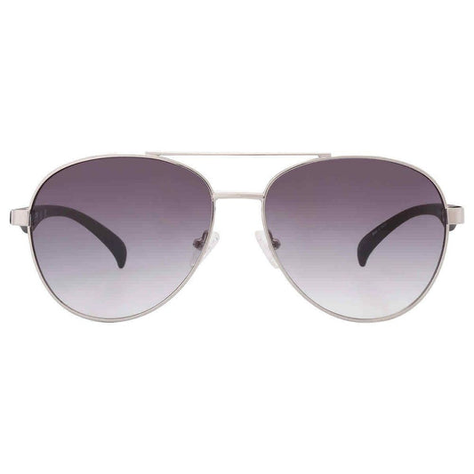 Kenneth Cole Sonnenbrille aus grauem Metall
