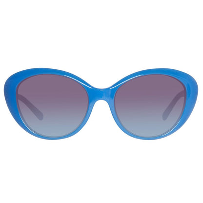 Benetton – Blaue Sonnenbrille mit Spritzguss