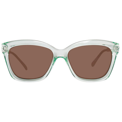 Benetton Grüne Harz-Sonnenbrille