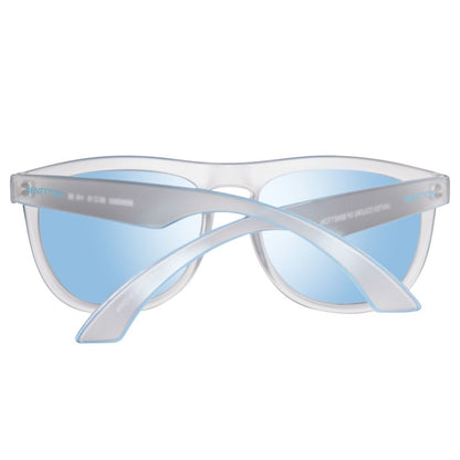 Benetton – Blaue Sonnenbrille mit Spritzguss