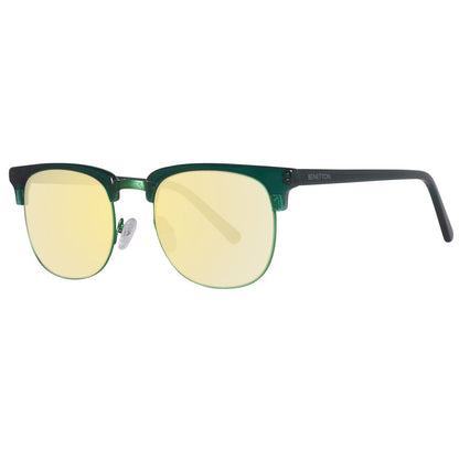 Benetton – Grüne Acetat-Sonnenbrille