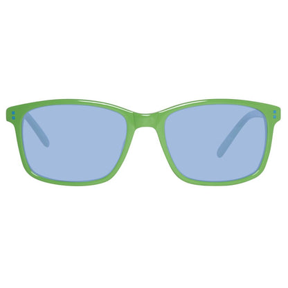 Benetton Grüne Sonnenbrille aus Kunststoff