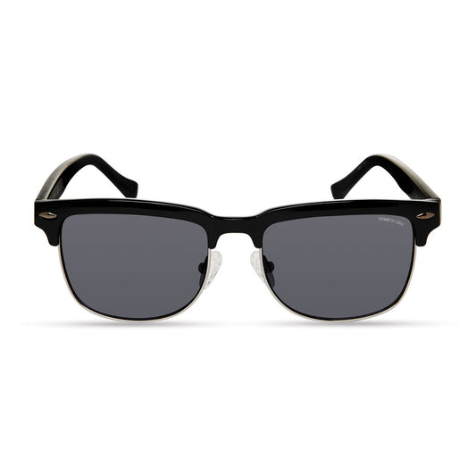 Kenneth Cole – Schwarze Acetat-Sonnenbrille