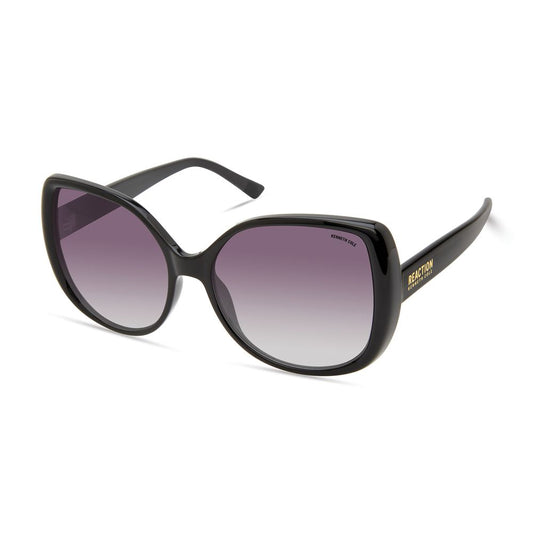 Kenneth Cole Sonnenbrille aus schwarzem Harz