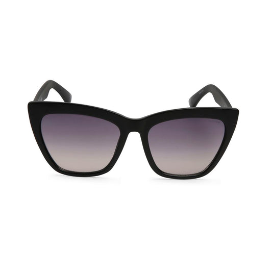 Kenneth Cole – Schwarze Sonnenbrille mit Spritzguss