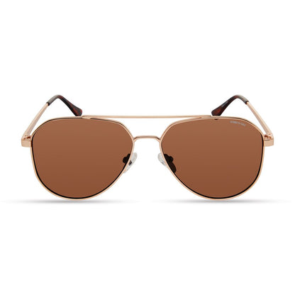 Kenneth Cole Sonnenbrille aus goldenem Metall
