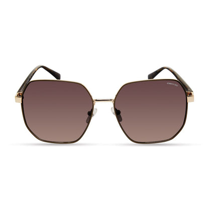 Kenneth Cole Sonnenbrille aus goldenem Metall