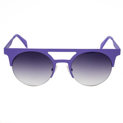 Italia Independent Sonnenbrille aus violettem Metall