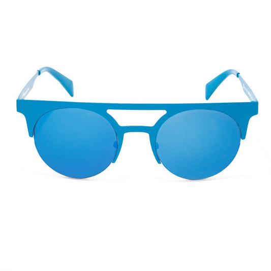 Italia Independent Blue Metal Sunglasses
