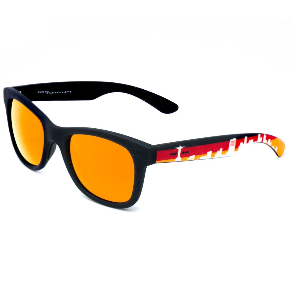 Italia Independent – ​​Schwarze Acetat-Sonnenbrille