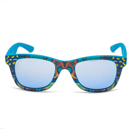 Italia Independent – ​​Blaue Acetat-Sonnenbrille