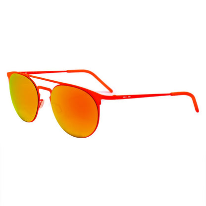 Orangefarbene Sonnenbrille aus Metall von Italia Independent
