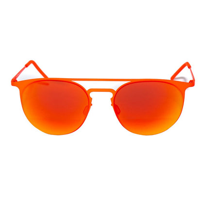 Orangefarbene Sonnenbrille aus Metall von Italia Independent
