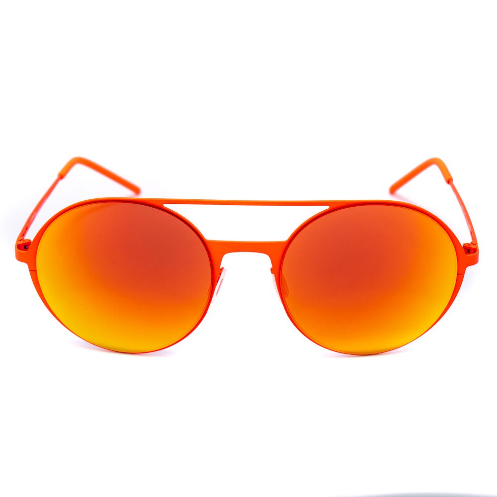 Orangefarbene Sonnenbrille aus Metall von Italia Independent