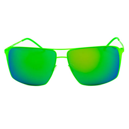 Grüne Sonnenbrille aus Metall von Italia Independent