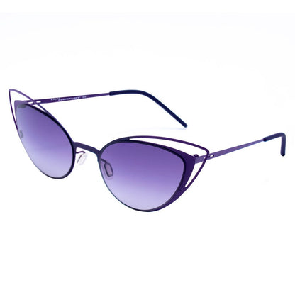 Italia Independent Sonnenbrille aus violettem Metall