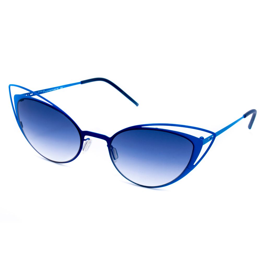 Italia Independent Blue Metal Sunglasses