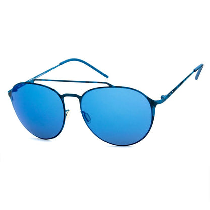 Italia Independent Blue Metal Sunglasses