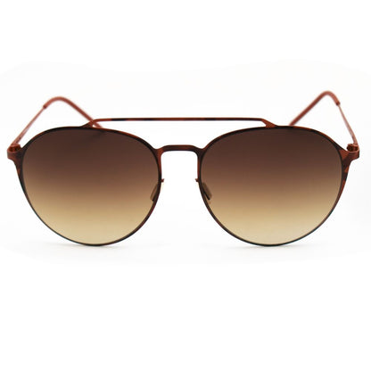 Italia Independent Brown Metal Sunglasses