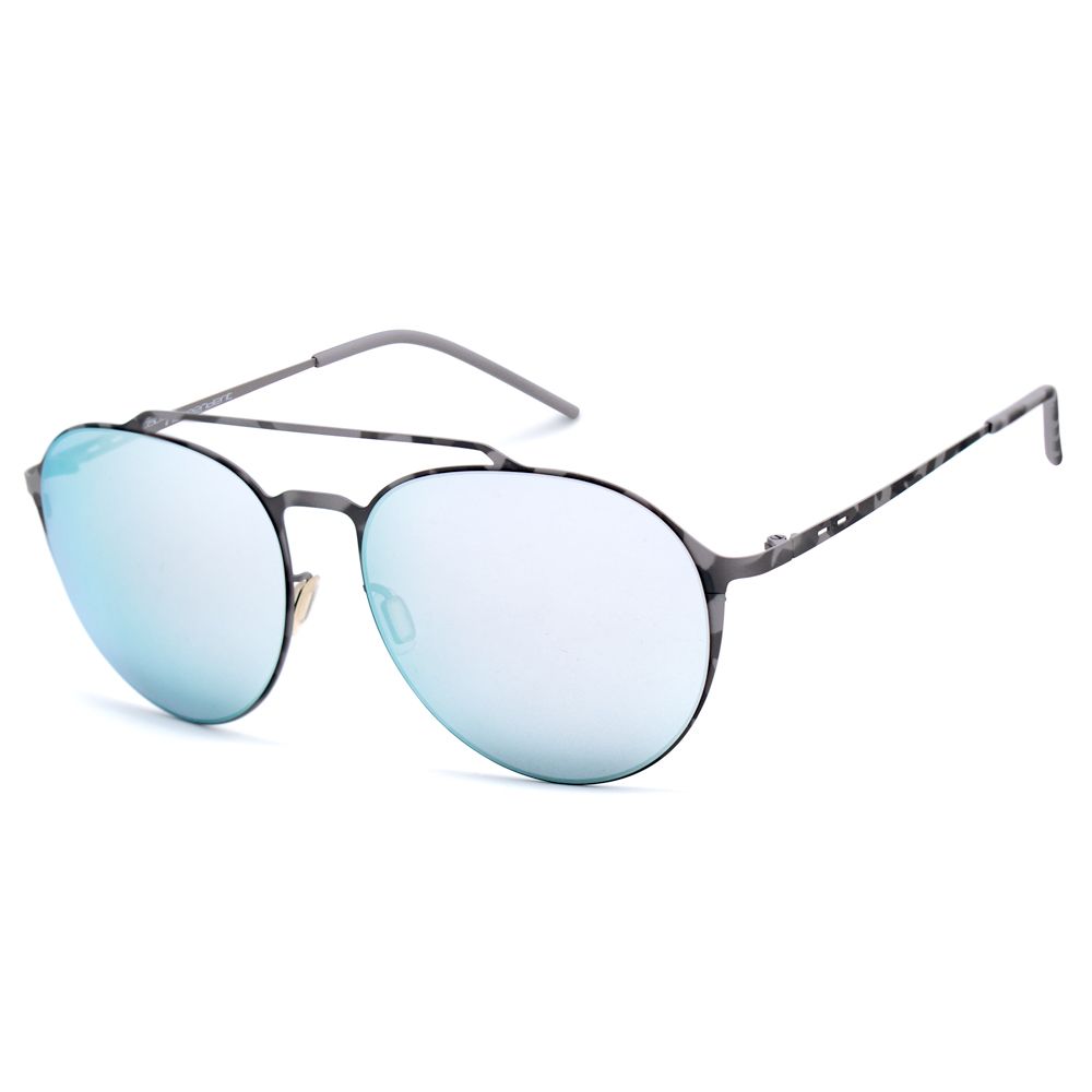 Graue Sonnenbrille aus Metall von Italia Independent