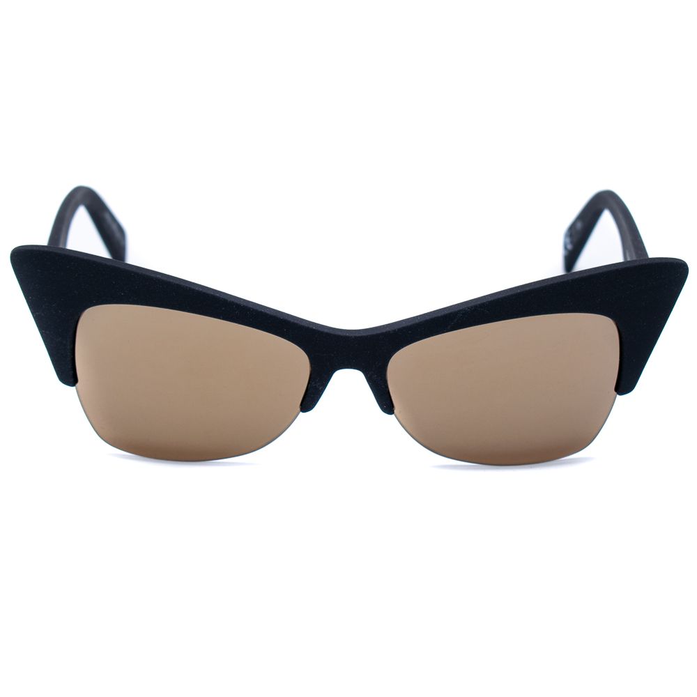 Italia Independent – ​​Schwarze Acetat-Sonnenbrille