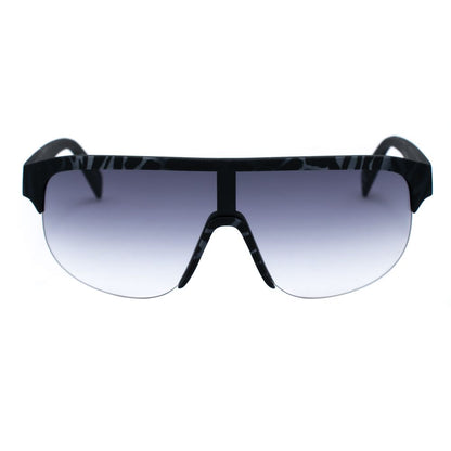 Italia Independent – ​​Schwarze Acetat-Sonnenbrille