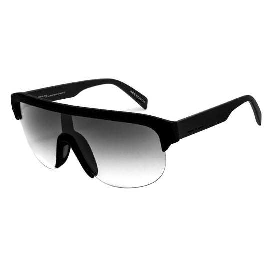 Italia Independent – ​​Schwarze Acetat-Sonnenbrille