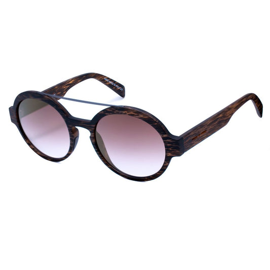 Italia Independent Brown Acetate Sunglasses