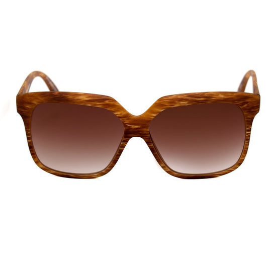 Italia Independent Brown Acetate Sunglasses