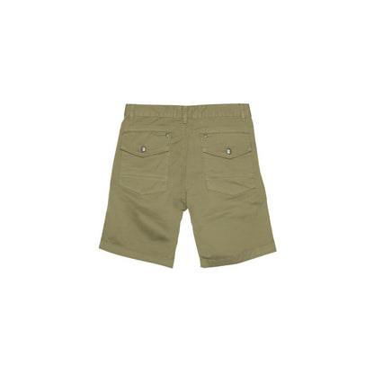 Refrigiwear Green Cotton Bermuda Shorts