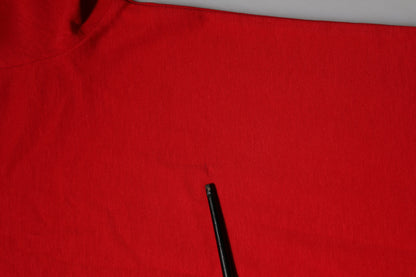 Dolce &amp; Gabbana – Rotes T-Shirt mit Rundhalsausschnitt und kurzen Ärmeln