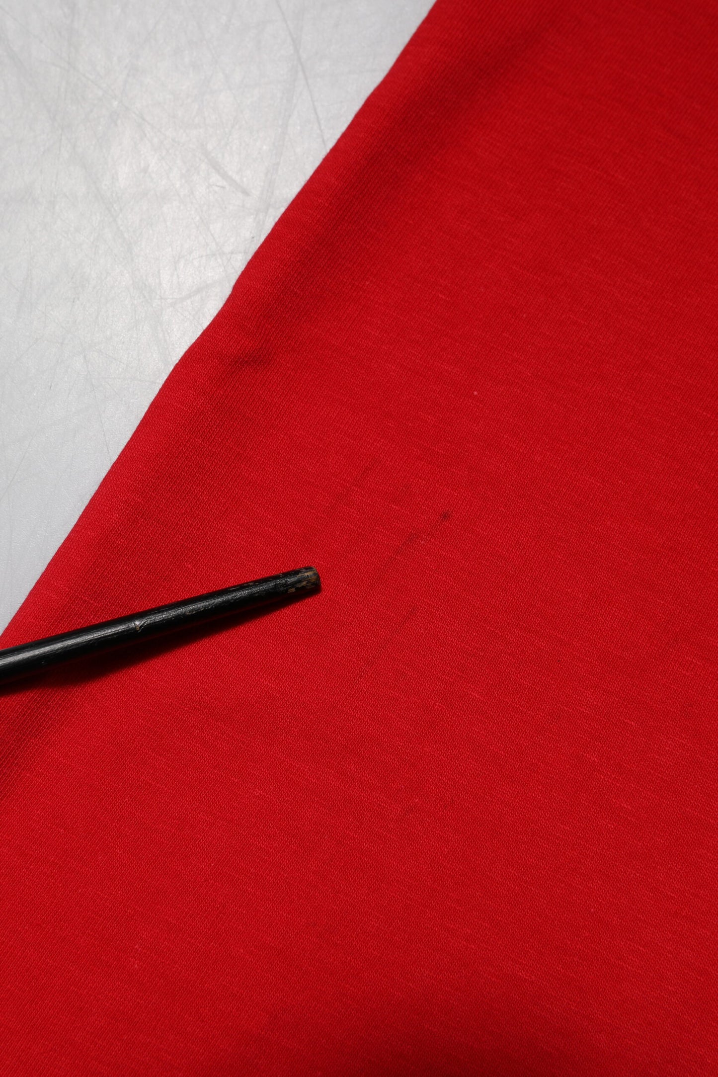 Dolce &amp; Gabbana – Rotes, schlichtes T-Shirt mit Rundhalsausschnitt und kurzen Ärmeln