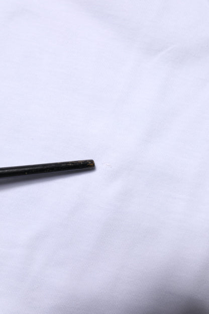 Dolce &amp; Gabbana Weißes Goodluck 2023 T-Shirt mit Rundhalsausschnitt aus Baumwolle