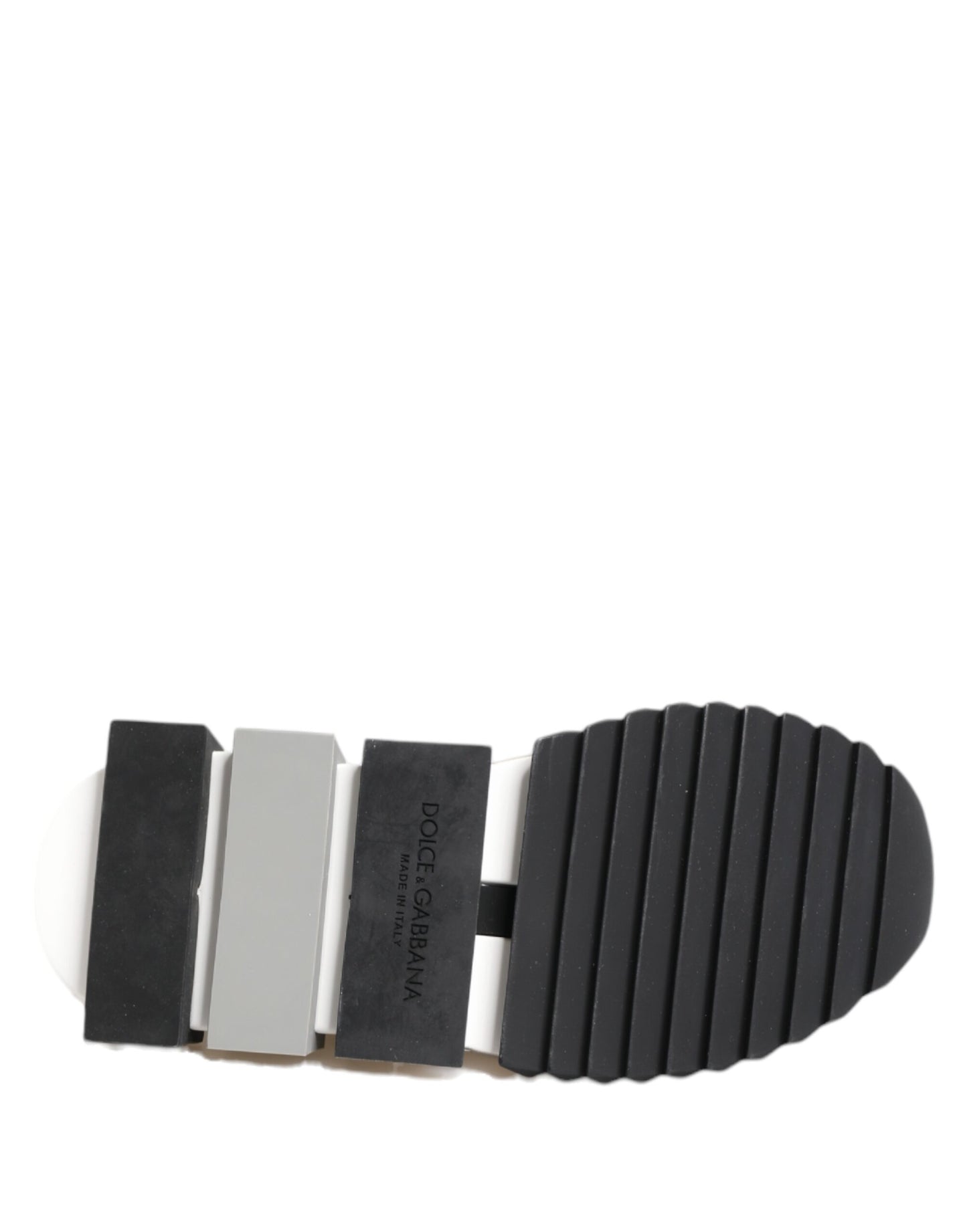 Dolce &amp; Gabbana Schwarz Weiß Sorrento Low Top Sneakers Schuhe