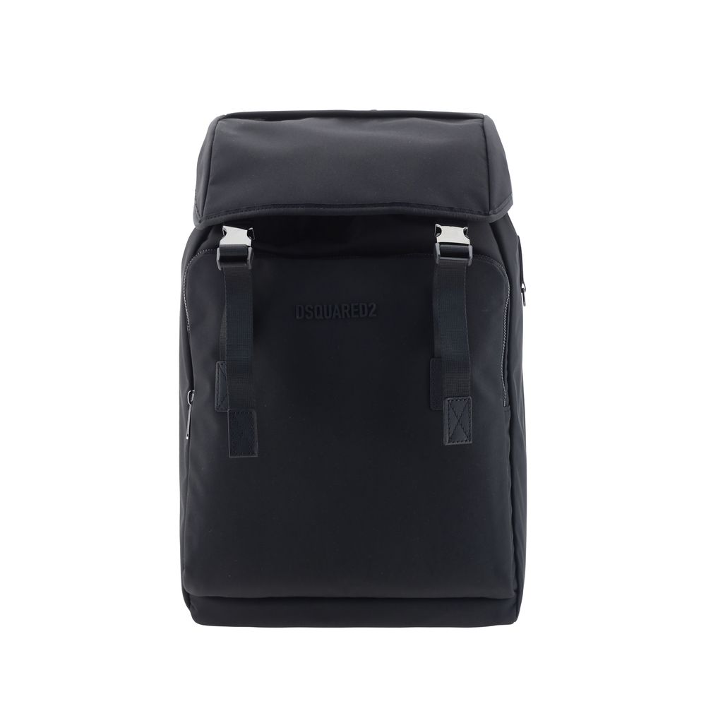 Dsquared² Rucksack aus schwarzem Nylon