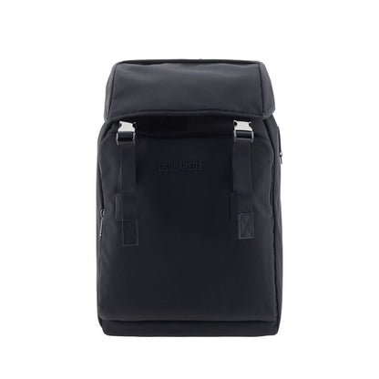 Dsquared² Rucksack aus schwarzem Nylon