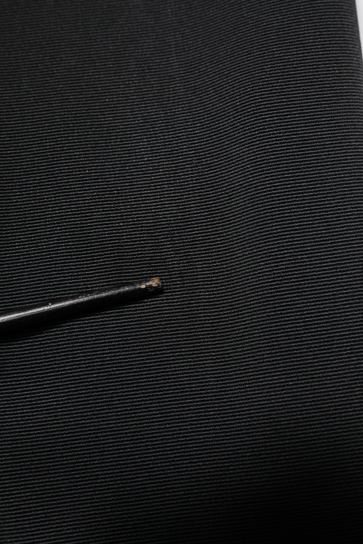 Dolce &amp; Gabbana – Schwarze, hoch taillierte, konisch zulaufende Hose aus Acetat