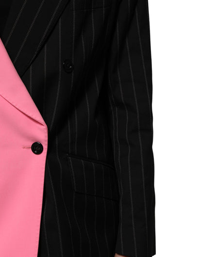 Dolce &amp; Gabbana – Mehrfarbige Manteljacke mit Patchwork-Verzierung