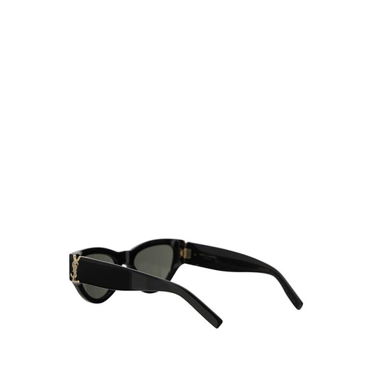 Saint Laurent Sonnenbrille aus schwarzem Acetat