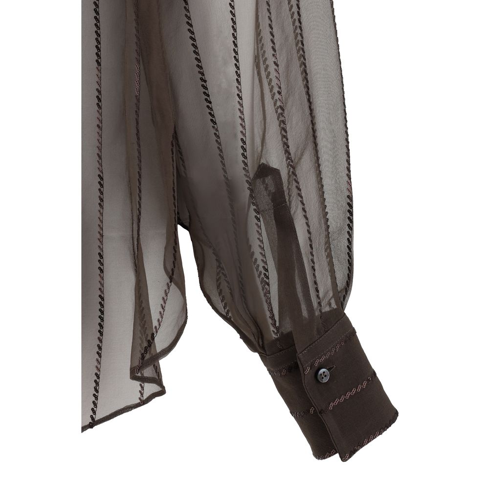 Seidenhemd von Brunello Cucinelli