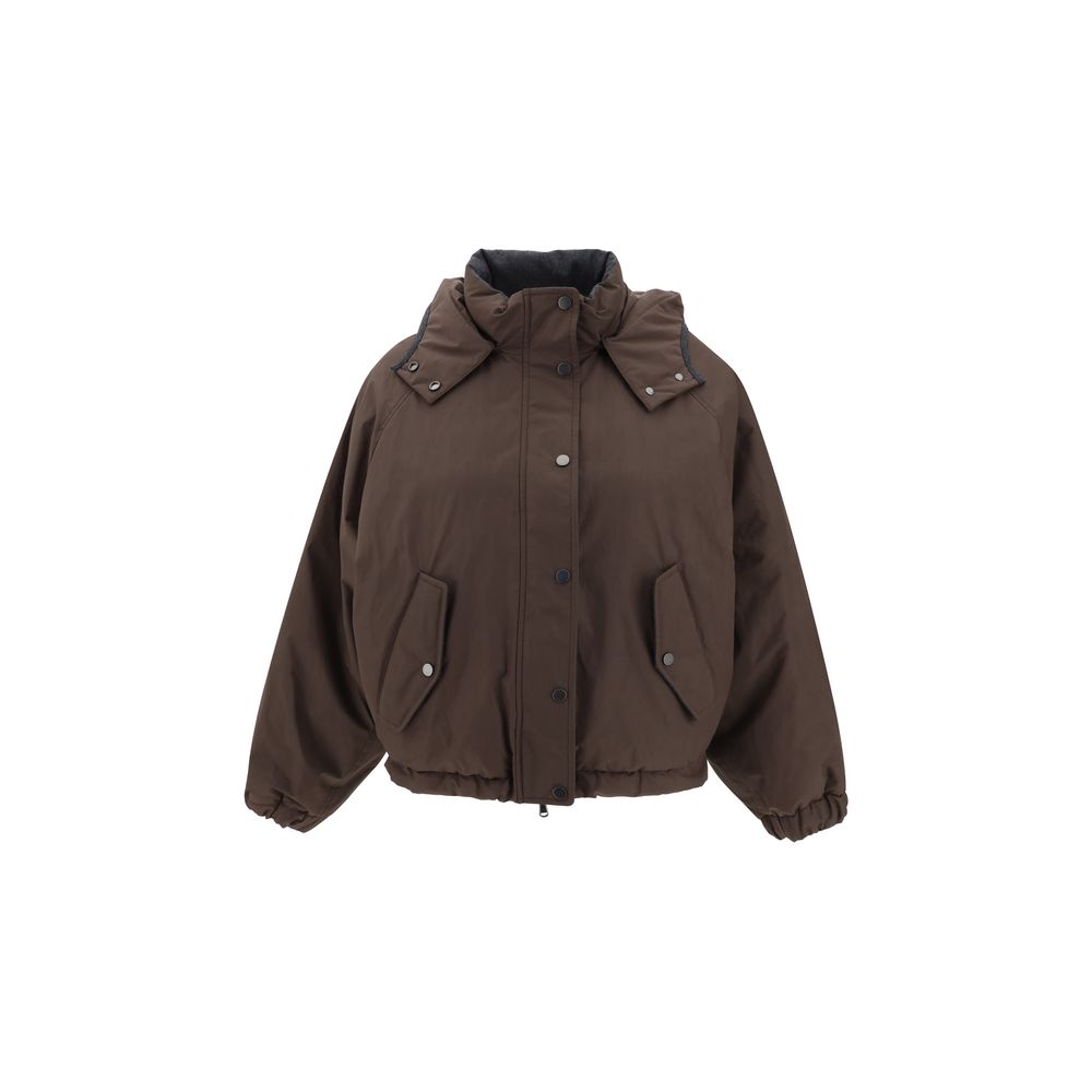 Gepolsterte Daunenjacke von Brunello Cucinelli